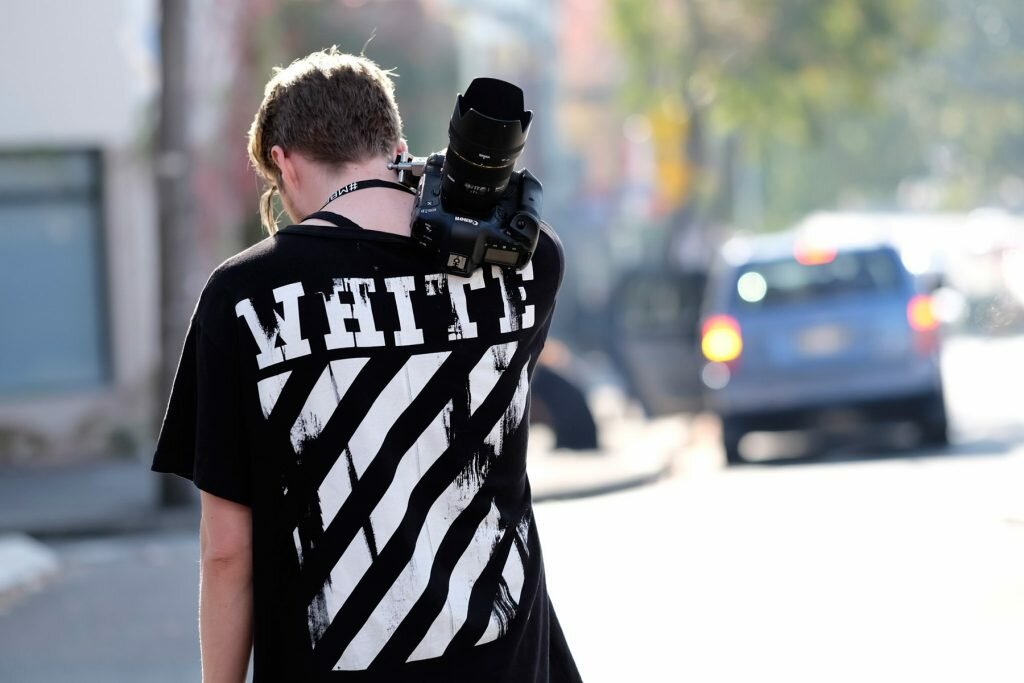 Off White T-Shirt at MBFWA | Photo via Hypebeast